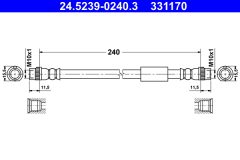 ATE 24.5239-0240.3 — Тормозной шланг