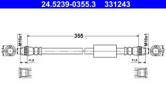 ATE 24.5239-0355.3 — Тормозной шланг