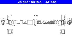 ATE 24.5237-0515.3 — Тормозной шланг