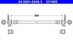 ATE 24.5201-0245.3 — Тормозной шланг