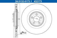 ATE 24.0132-0173.1 — Disc de frână