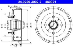 ATE 24.0220-3002.2 — Tambur de frână