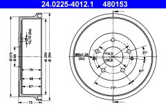 ATE 24.0225-4012.1 — Тормозной барабан