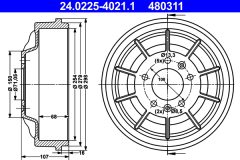 ATE 24.0225-4021.1 — Тормозной барабан