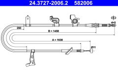 ATE 24.3727-2006.2 — Cablu frână de mână