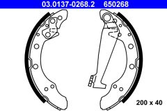 ATE 03.0137-0268.2 — Колодки тормозные