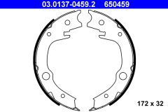 ATE 03.0137-0459.2 — Set saboți frână de parcare