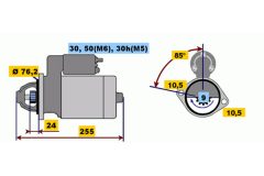 BOSCH 0001218135 — Стартер