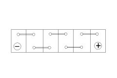 BOSCH 0092S40050 — Baterie de pornire