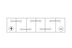 BOSCH 0092S40250 — Baterie de pornire
