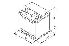 BOSCH 0092S40001 — Стартерный аккумулятор
