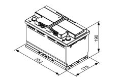 BOSCH 0092T30130 — Стартерный аккумулятор
