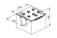BOSCH 0092T30420 — Baterie de pornire