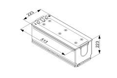 BOSCH 0092T40780 — Baterie de pornire