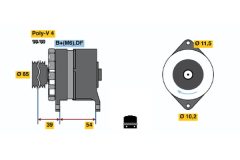 BOSCH 0120450026 — Генератор
