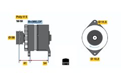 BOSCH 0120450029 — Генератор