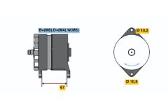 BOSCH 0120469920 — Генератор