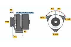 BOSCH 0120469101 — Генератор