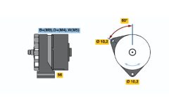 BOSCH 0120469629 — Генератор