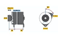 BOSCH 0120469029 — Alternator