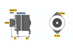 BOSCH 0120469939 — Alternator