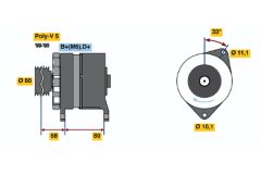 BOSCH 0120488275 — Alternator