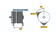 BOSCH 0120689532 — Генератор