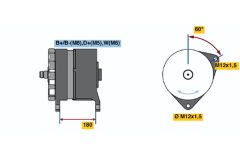 BOSCH 0120689567 — Генератор