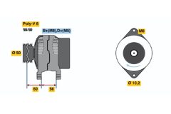 BOSCH 0123120001 — Генератор