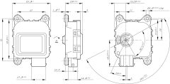 BOSCH 0132801156 — Motoraș reglaj faruri