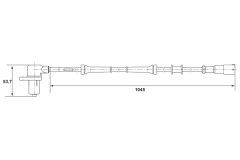 BOSCH 0265006162 — Senzor ABS