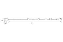 BOSCH 0265006223 — Датчик ABS