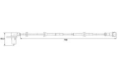 BOSCH 0265006225 — Датчик ABS