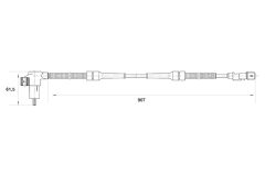 BOSCH 0265006504 — Senzor ABS