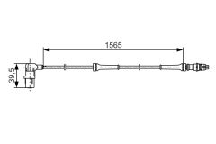 BOSCH 0265006557 — Датчик ABS