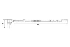 BOSCH 0265006593 — Датчик ABS