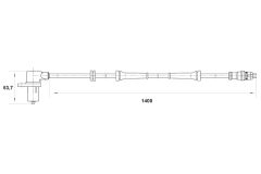 BOSCH 0265006673 — Датчик ABS