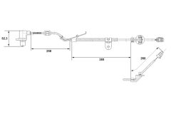 BOSCH 0265006674 — Senzor ABS