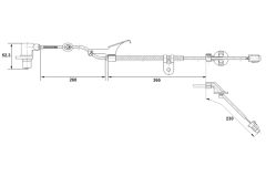 BOSCH 0265006675 — Senzor ABS