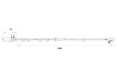 BOSCH 0265006816 — Senzor ABS