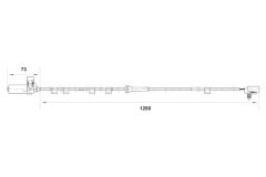 BOSCH 0265006818 — Senzor ABS