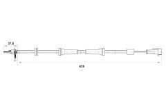 BOSCH 0265007018 — Senzor ABS