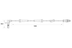 BOSCH 0265007032 — Датчик ABS