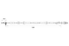 BOSCH 0265007040 — Датчик ABS