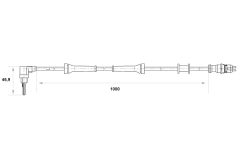 BOSCH 0265007073 — Датчик ABS