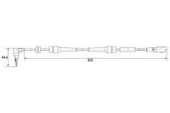 BOSCH 0265007083 — Senzor ABS