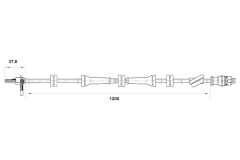 BOSCH 0265007089 — Senzor ABS