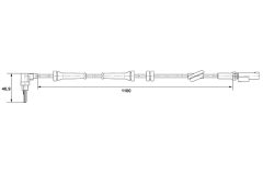 BOSCH 0265007401 — Senzor ABS