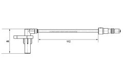BOSCH 0265007439 — Датчик ABS