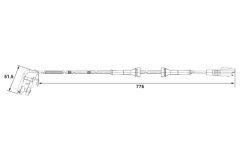 BOSCH 0265007779 — Senzor ABS